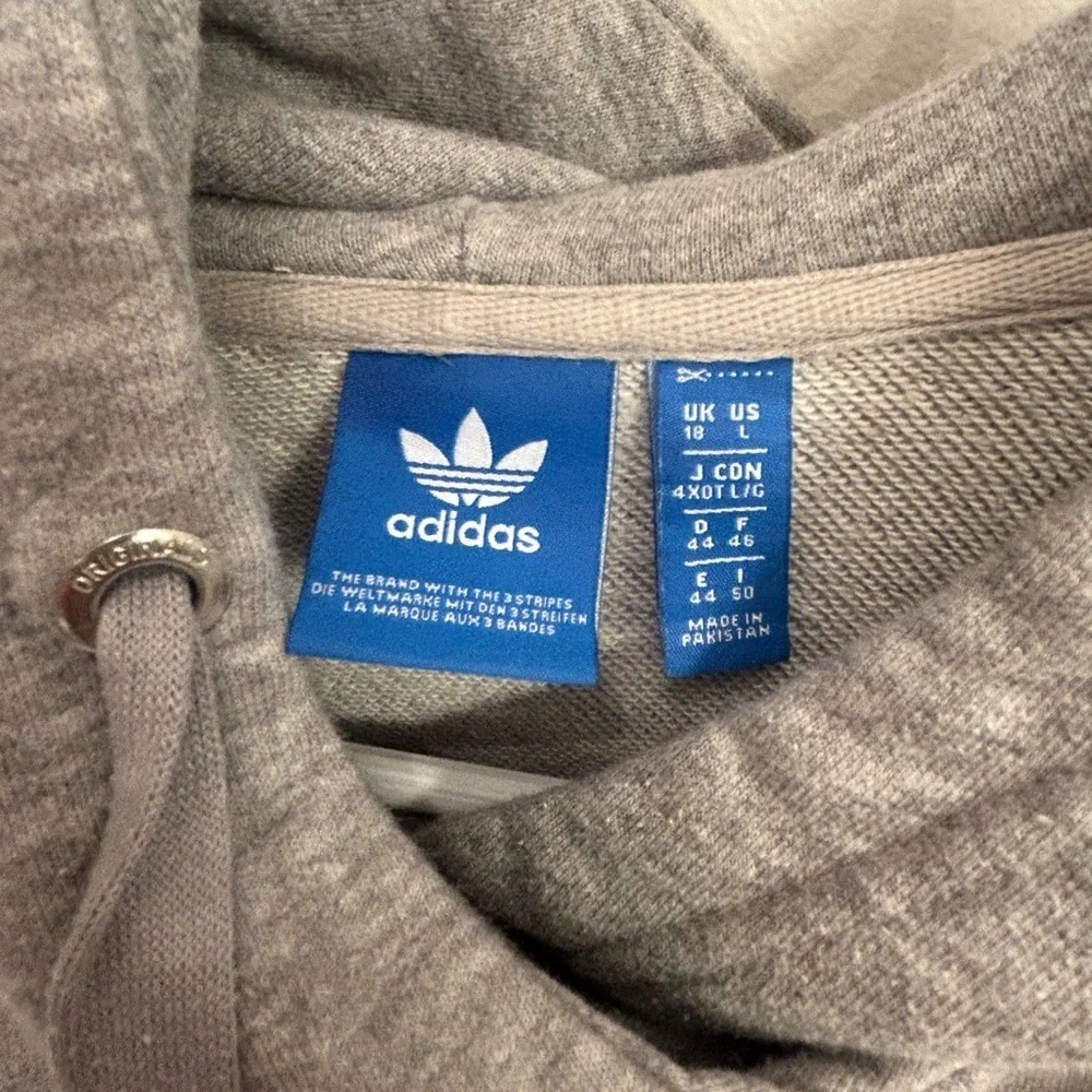 Adidas Gray Men's Hoodie large men's
